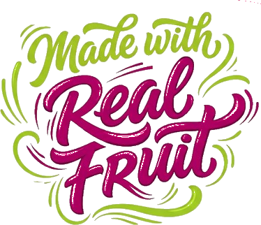 Made with Real Fruit